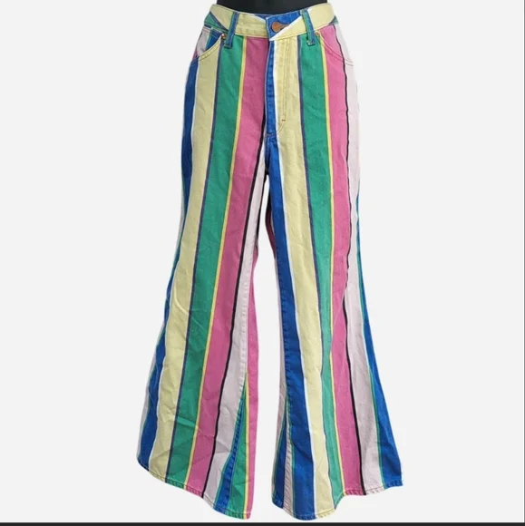Wrangler Jeans Wrangler Multicolor Striped Pants Poshmark
